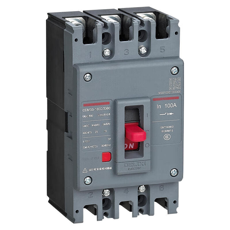 Delixi Electric Molded Case Circuit Breaker 40A CDM3S-63C/3300