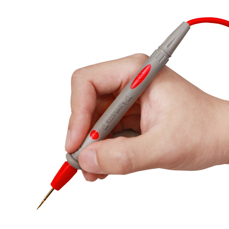FUZRR Digital Multimeter Test Props (Red and Black) Universal 20A Extra-fine Tip Multimeter Test Props