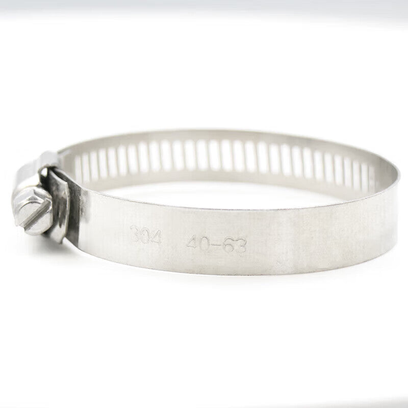 Xiaofeng Precision American-style hose clamps, 304 stainless steel hose clamps, pipe clips for fixing pipes, 21-38mm (10 pieces).