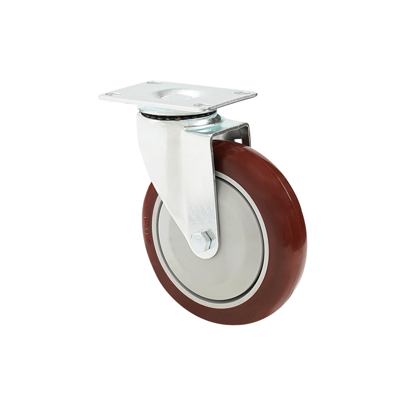 SISTOM casters, 3-inch swivel casters, 100kg medium-sized polyurethane (PU) casters, single unit.
