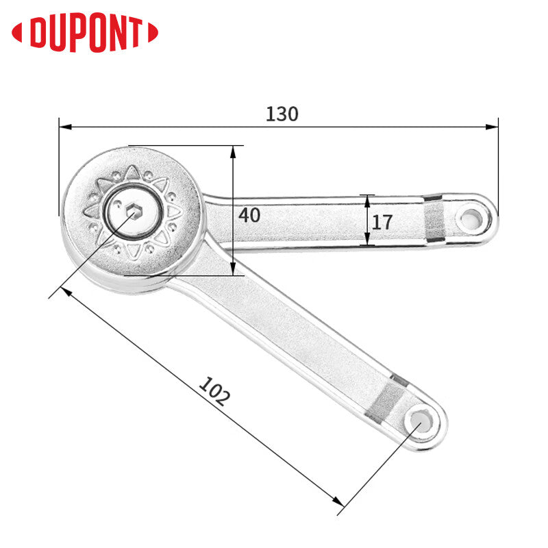 DuPont Free-Stop Support Rod for Cabinet Doors (Suitable for Wooden Doors and Flip-Down Doors)