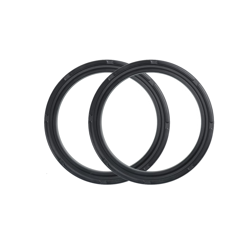 Huixiang NBR COP type cylinder seal ring, pneumatic piston seal ring, black, 63*53*3.8