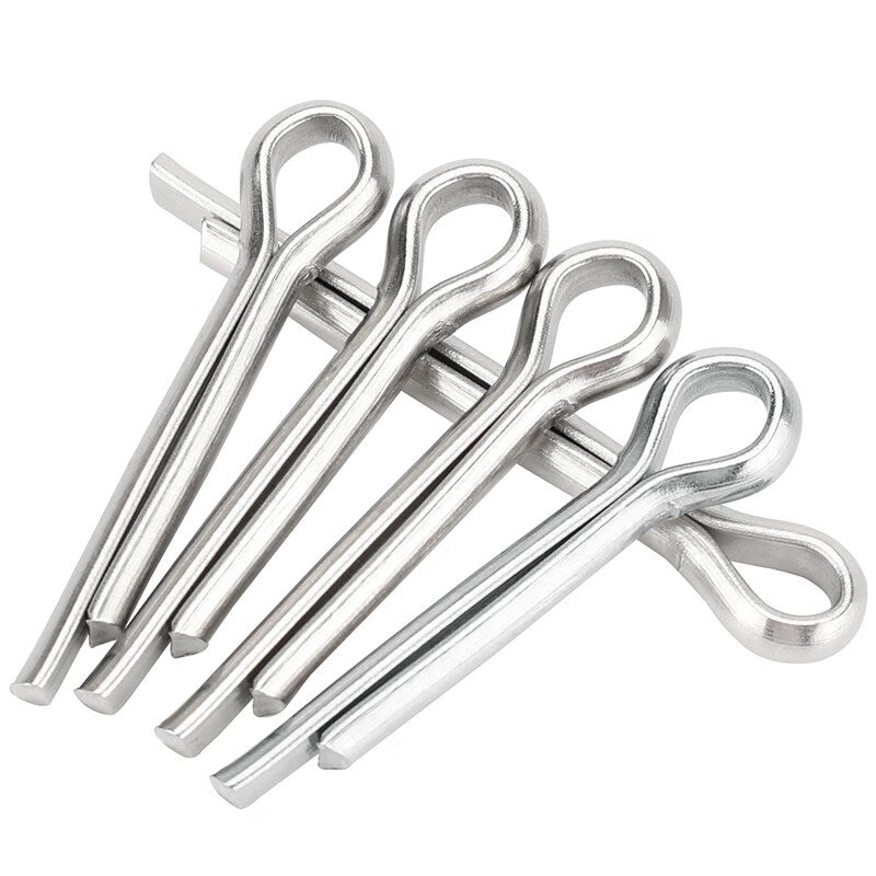 Tengchi (CT) 304 Stainless Steel Cotter Pin, Insert Pin, Positioning Elastic Clamp Pin, Shaft Pin, Hairpin M5*35 (50 pieces/pack)