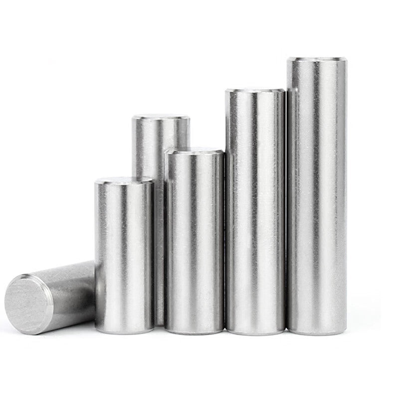 Tengchi (CT) 304 Stainless Steel Cylindrical Pins, Locating Pins, Fixing Pins, Solid Pins, M8*35 (10 pieces)
