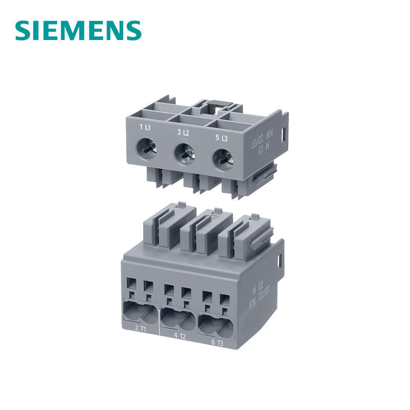 Siemens main circuit terminal for 3RA6 input end thread technology output end compression spring technology; 3RA69203A