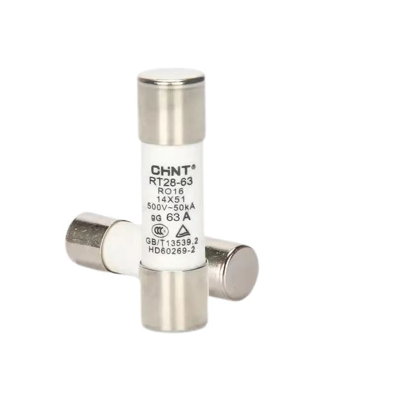 Chint CHNT cylindrical fuse RT28-63 fuse 6A16A32A fuse RT28-63 (RO16) 63A (pack of 10)