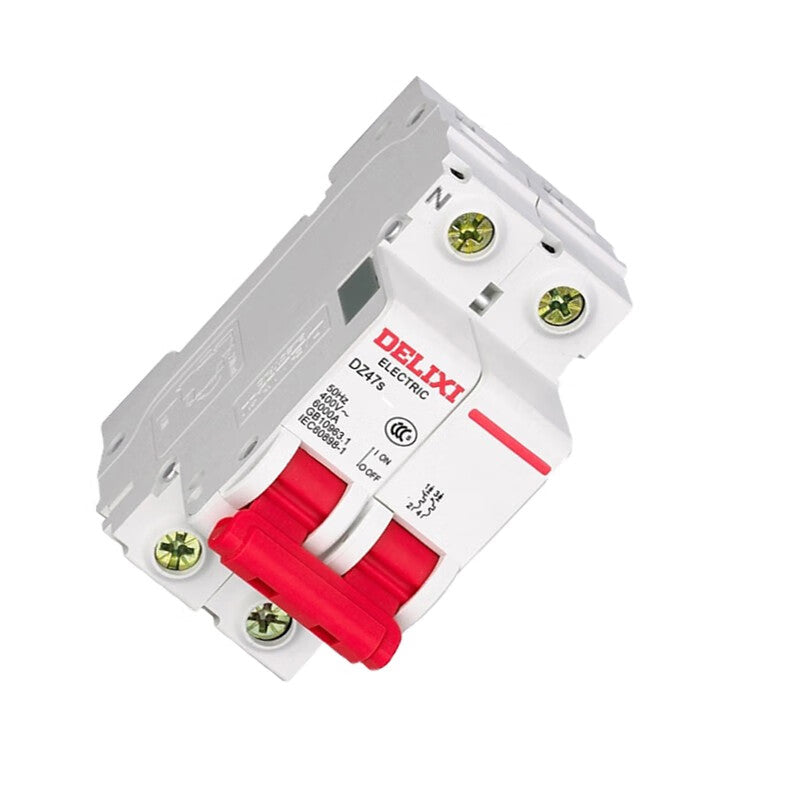 Delixi air switch small circuit breaker DZ47s C type 1P+N 40A; DZ47SN5C40