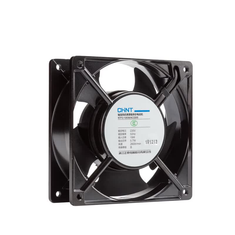 Chint Axial Flow Fan; Metal Protective Mesh NTF2-JF120(R)