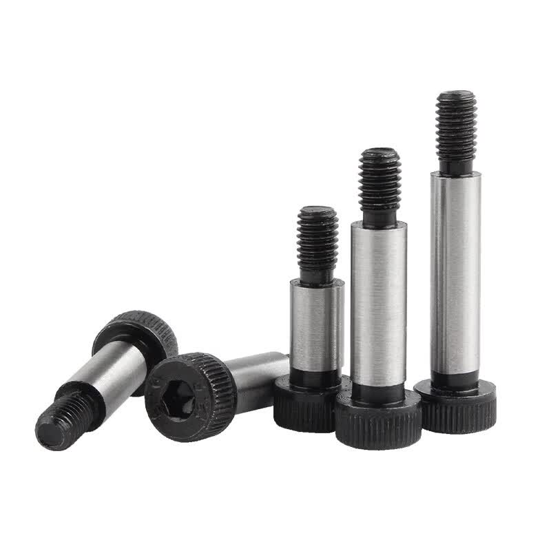 Bocai Socket Head Screws with Shoulder, Grade 12.9 Alloy Steel, 6xM5x25 (20 pieces/pack) (Hexagonal head cap screws with shoulder, height limit, stepped bolts)
