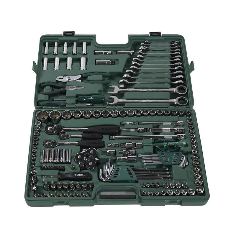 SATA 160-piece comprehensive automotive maintenance and repair kit; 09941