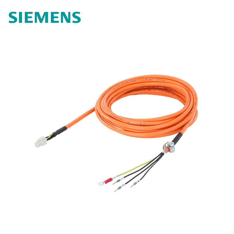 Siemens low inertia system, power cable, for 0.05~1kW motor, including connector, 5m; 6FX3002-5CK01-1AF0