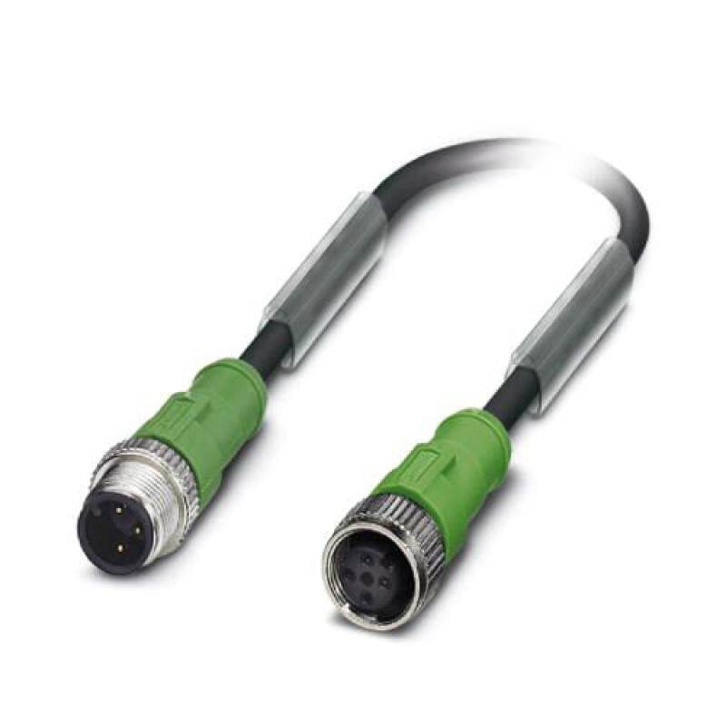 Phoenix sensor/actuator cable; SAC-3P-M12MS/0,6-PUR/M12FS B