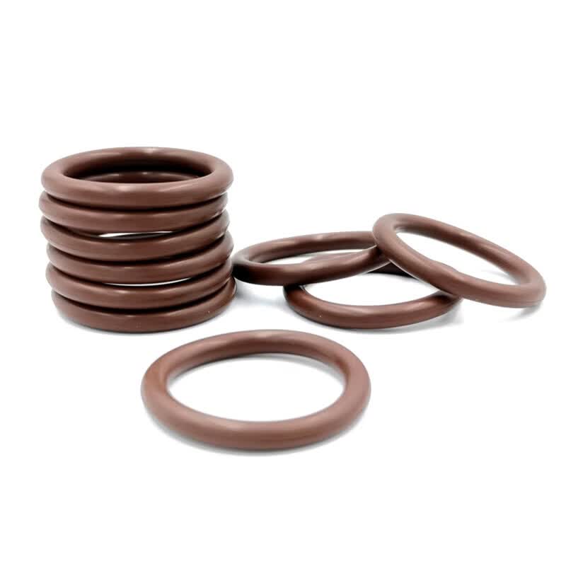 Aiyuetai Fluororubber O-rings, Brown, Corrosion-resistant, High-temperature resistant, and Resistant to Weak Acids and Alkalis, Outer Diameter 33mm * Wire Diameter 5mm (30 pieces)