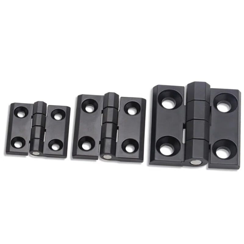 Deqi electrical distribution box/cabinet door hinges, zinc alloy hinges, cabinet door hinges, machine tool industrial hinges, black, 60*60*6mm
