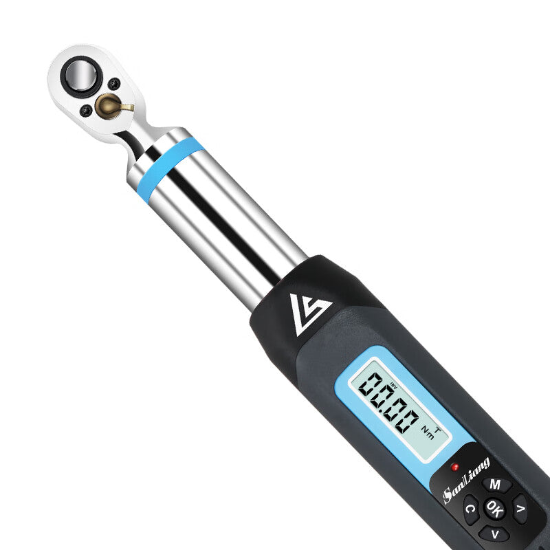 Three-dimensional high-precision industrial-grade adjustable kilogram electronic digital display torque wrench JD257--1/2” 20.4-340 N.m