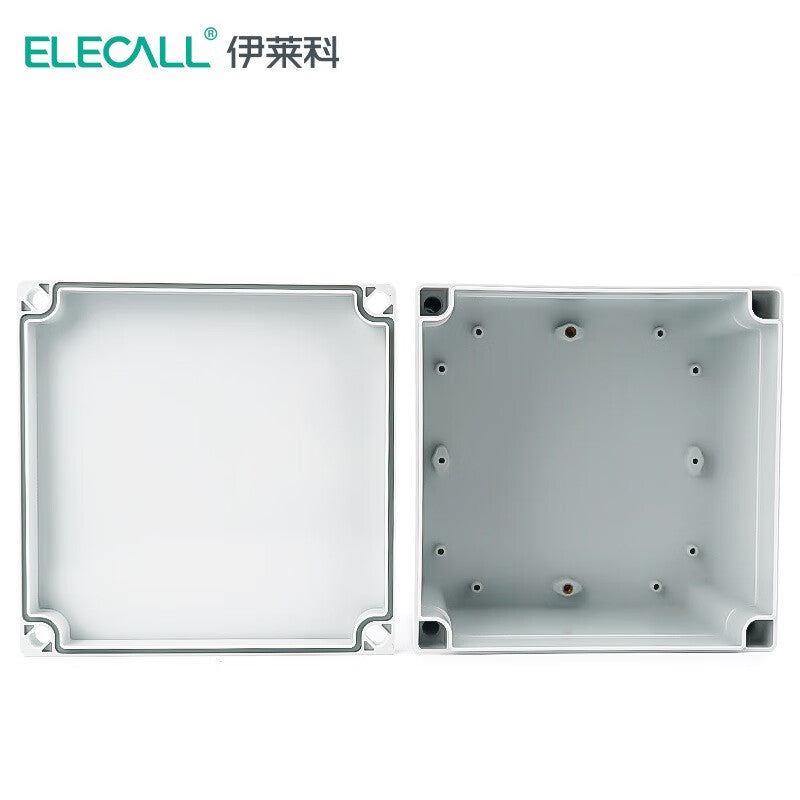 ELECALL waterproof box ABS material dustproof IP67 waterproof plastic distribution box surface-mounted control box 175*175*100