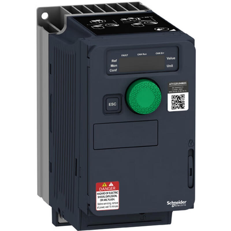 Schneider Electric three-phase inverter, compact; ATV320 0.37kW 400V three-phase