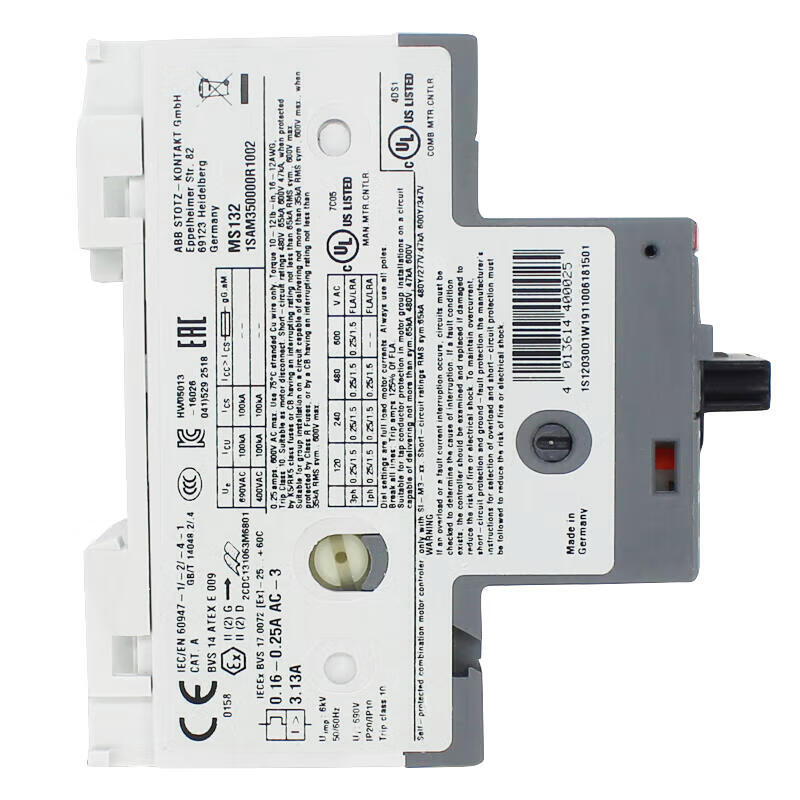 ABB MS132-16 Motor Starter for Reliable Performance