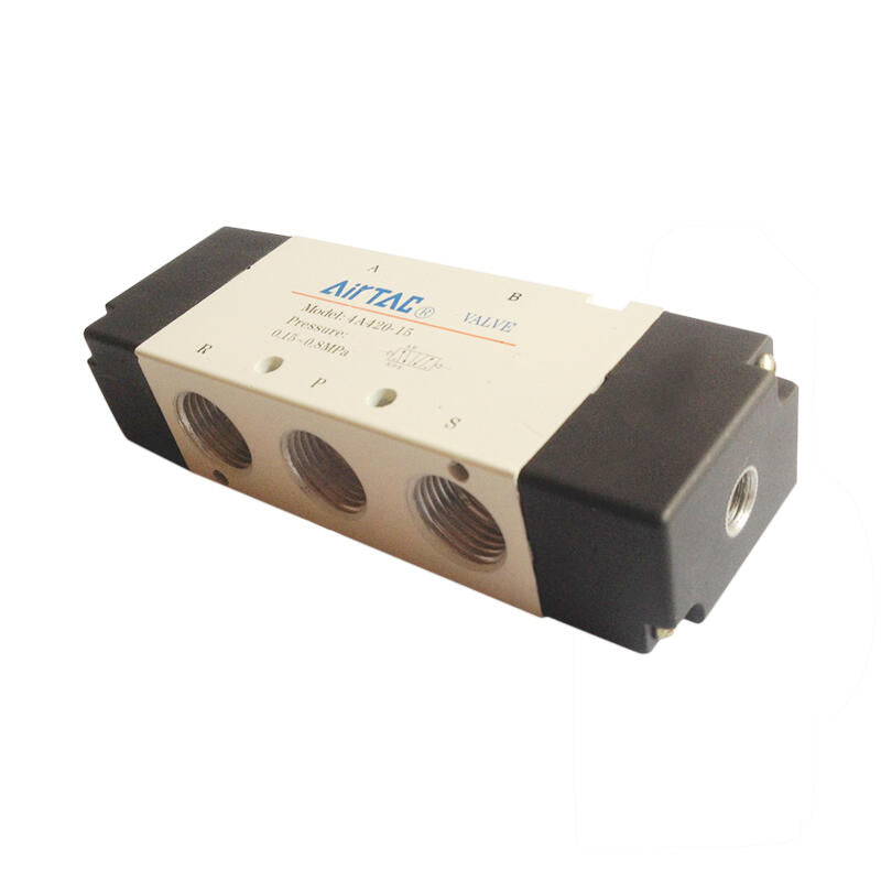 AirTAC 2-position 5-way dual air control valve; 4A42015