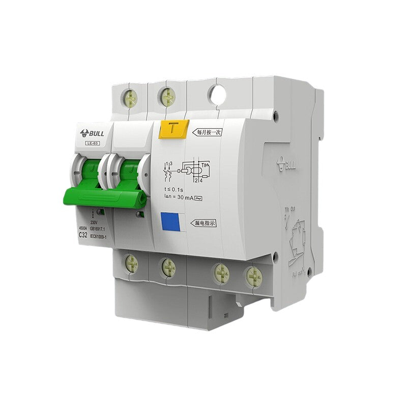 Bull LE-63 Air Switch with Leakage Protection 2P 40A