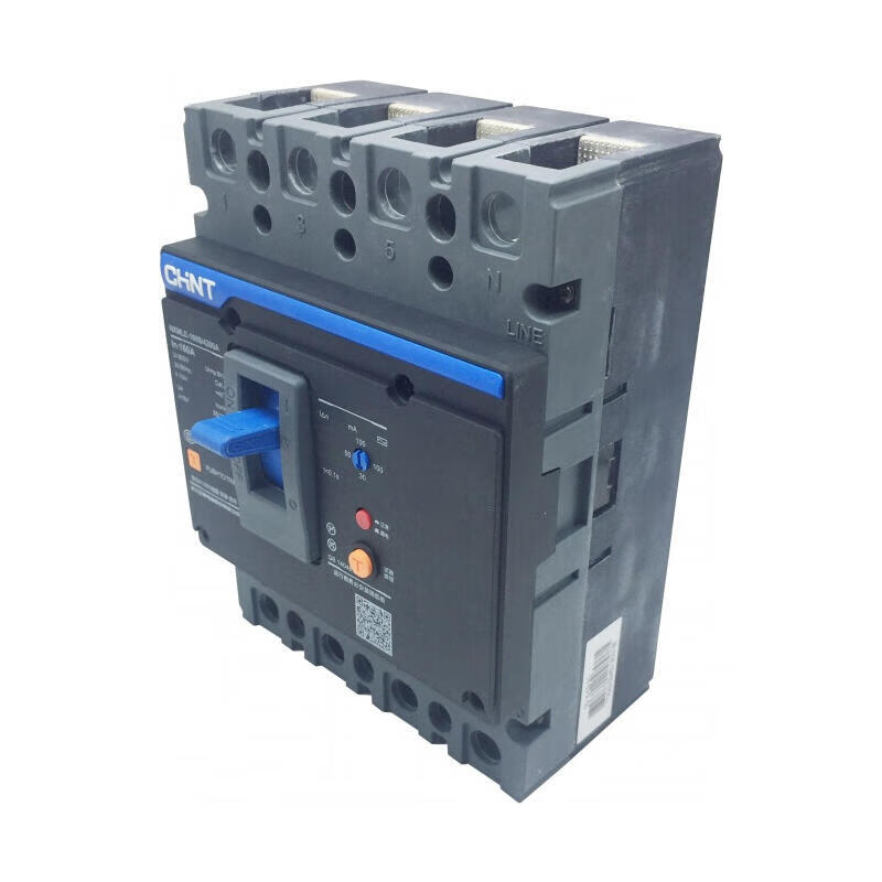 Chint NXMLE-125S Residual Current Circuit Breaker 125A 4300A