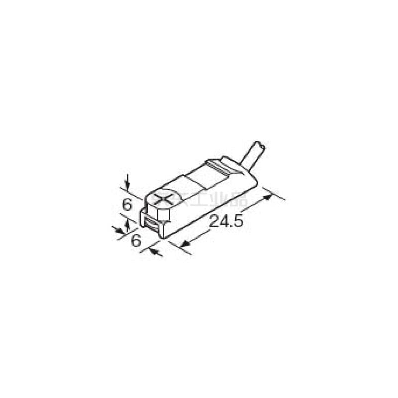 Panasonic Square proximity sensor with built-in amplifier; GX-F6A-P