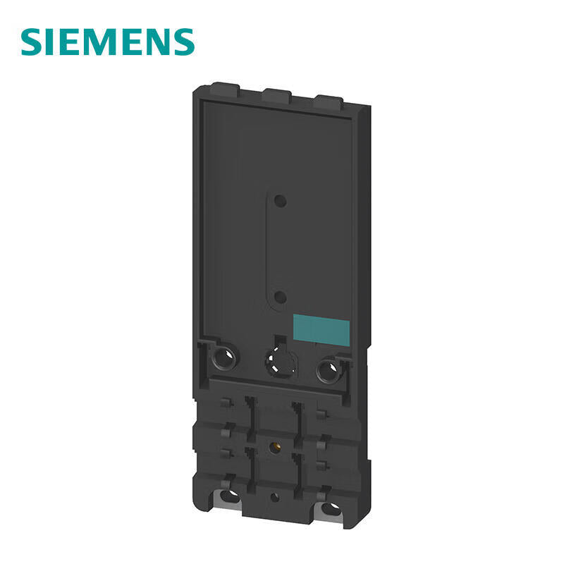 Siemens AS-i mounting plate K60 for compact modules K60 for rail mounting for 2 flat cables AS-i cable (yellow) and AS-i cable 24V (black); 3RK19010CB01