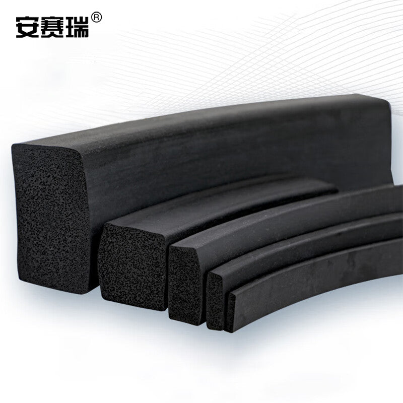 Anselene EPDM foam strip, EPDM rubber strip, electrical cabinet box sealing strip, marine waterproof sealing strip, 1F00079, 15mm x 20mm roll.