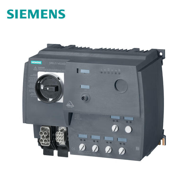 Siemens motor starter M200DAS-i communication: standard reversing starter electronic switch, 5.5kW, 1.5A-12.00A, with brake contact 180VDC4DI/1DOAS-i; 3RK13256LS711AA5