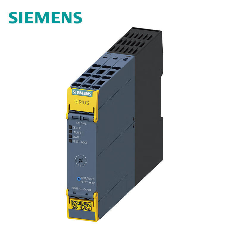 Siemens fail-safe direct starter, 500V, 0-0.12kW, 0.1-0.5A, 24VDC, bolt type/spring type terminal connection; 3RM11013AA04
