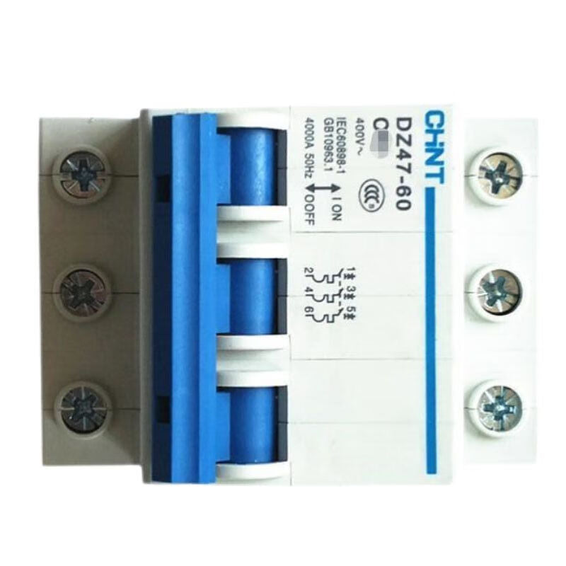 Chint TP 710024713060010 Small circuit breaker air switch DZ47-60 3P C10