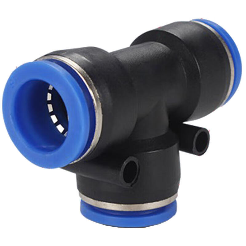 peg reducer t-type three-way quick plug connector; peg14-12