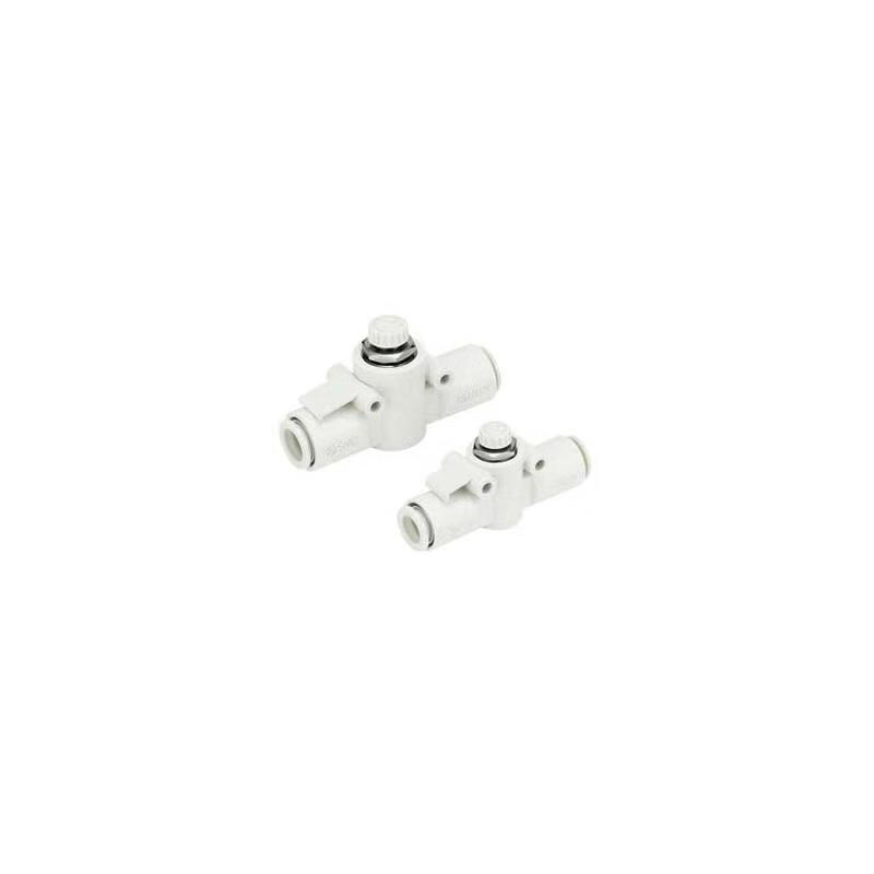 SMC AS1002F-04 Speed Control Valve, Straight-Through Type
