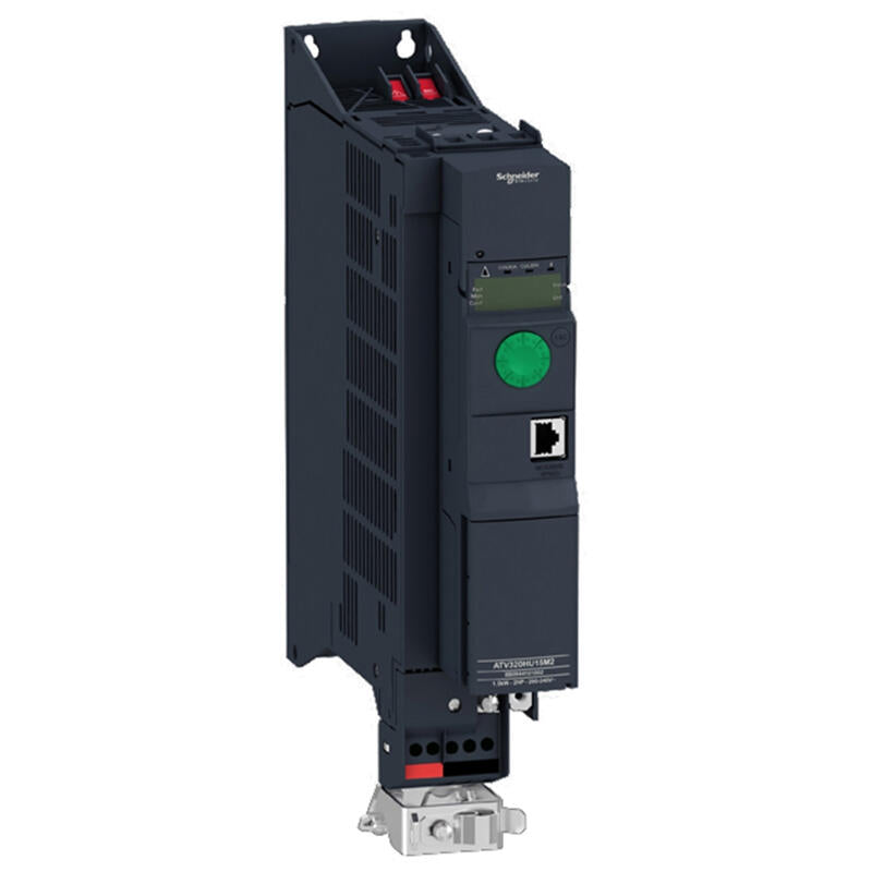 Schneider Electric single-phase inverter, book type; ATV320 1.5kW 220V single-phase book type