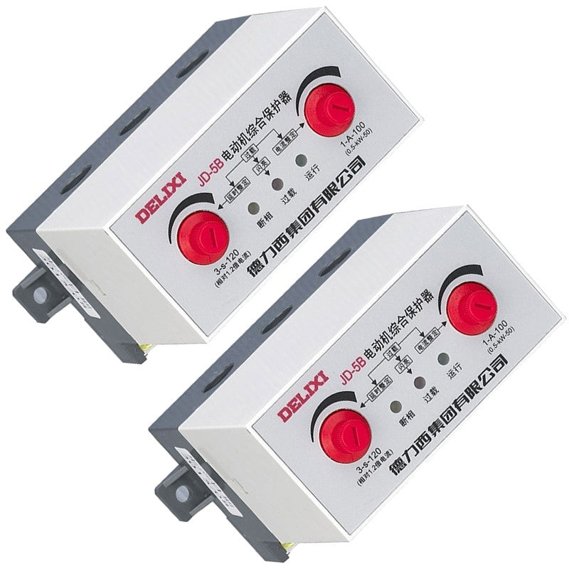 Delixi JD-5 Electric Motor Protector 0.5-5A AC380V