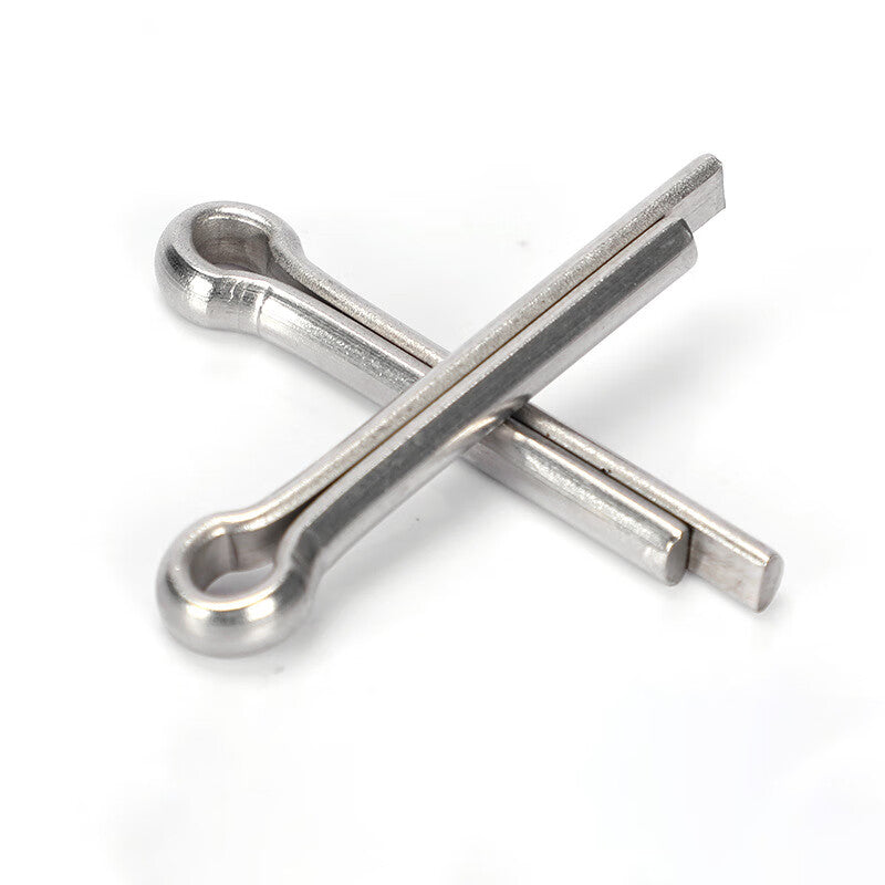 Deqi 304 Stainless Steel Cotter Pins, Safety Pins, Hairpin Pins, U-Shaped Pins, M3*60 (100 pieces)