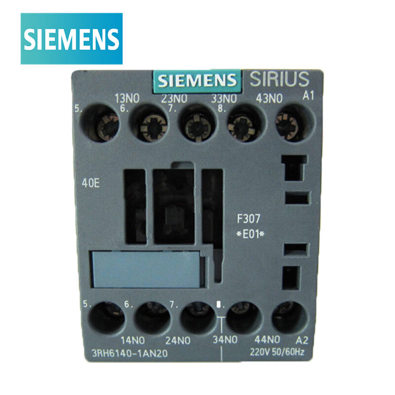 Siemens 3RH61401AN20 Intermediate Relay 10A 220VAC 4NO