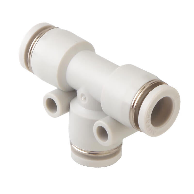 AirTAC Equal-Diameter T-Type Quick Change Connector for 6mm Pipes