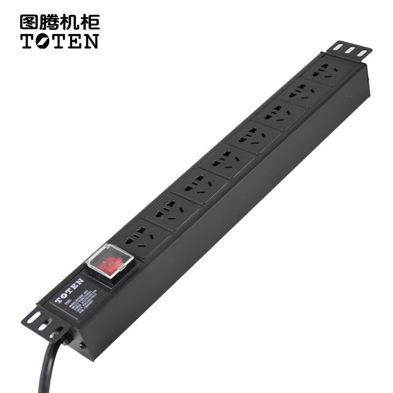 Totem 8-bit 16A PDU Industrial Multi-Purpose Power Distributor