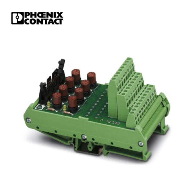 Phoenix fuse module, with independent test socket, with fuse fault display, shielded terminal block; UM-DELTAV/A/SI/BFI/TP