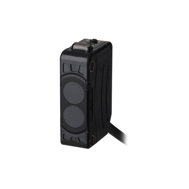 Autonics long-distance photoelectric sensor, reflective type, detection distance 1m, DC12-24V, NPN, cable 2m, ON when light enters/ON when light is blocked; BJ1M-DDT