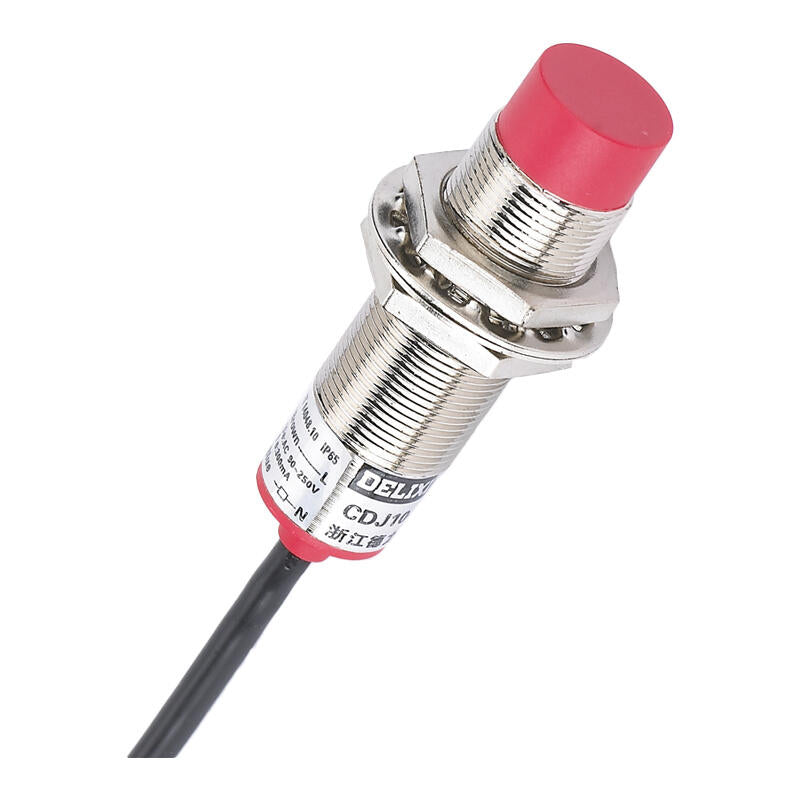 Delixi Electric CDJ10 series proximity switch; CDJ10-I2A18AD line length 2 meters