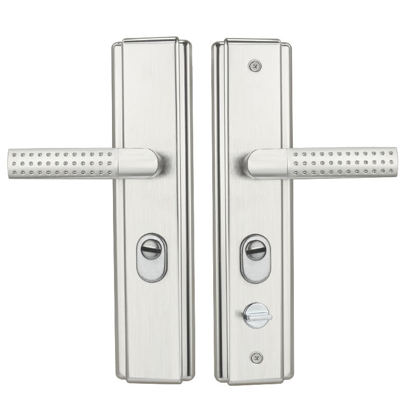Chugong stainless steel security door lock handle panel thickened handle, entrance door pull handle lock, universal panel handle