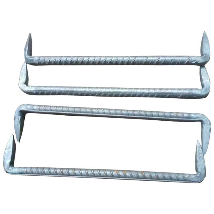 Yongli Shangyuan steel nail, long grab nail, iron nail with two pointed ends, boat nail, king nail, digging nail, 8*200*50mm (10 pieces per pack)