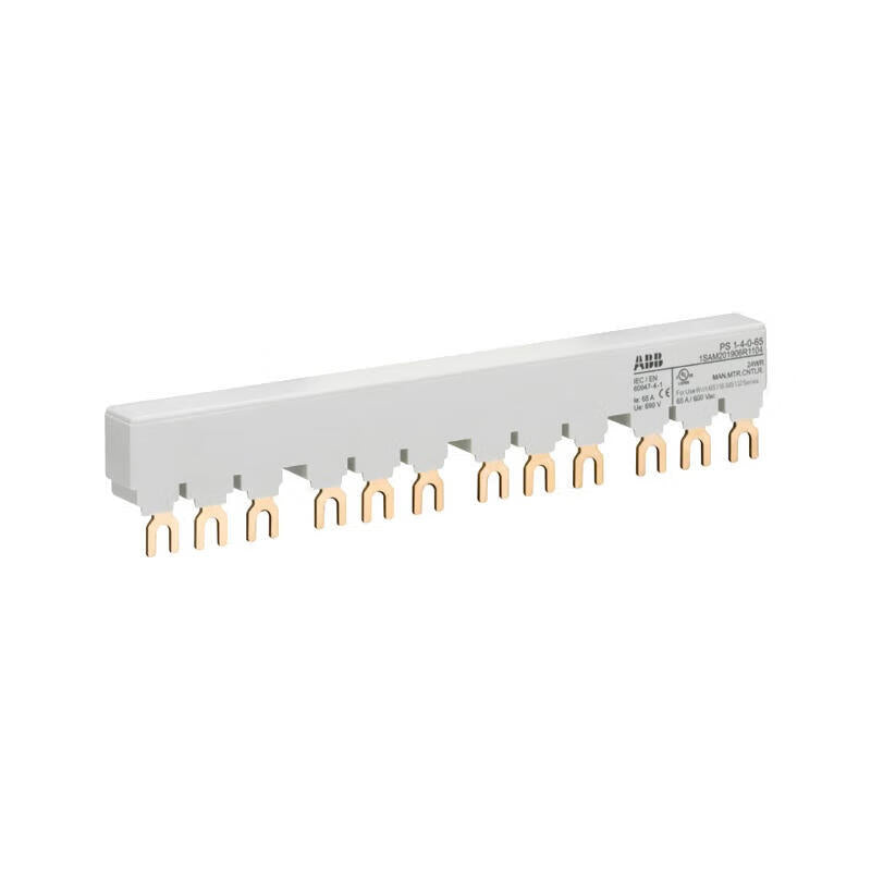 ABB circuit breaker busbar for motor protection; PS1-4-0-65