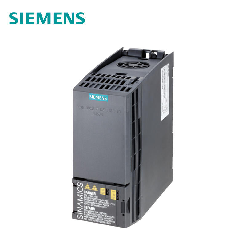 Siemens integrated inverter, with built-in Class A filter, light load 0.75kW/heavy load 0.55kW AC380-480V; 6SL3210-1KE12-3AF2