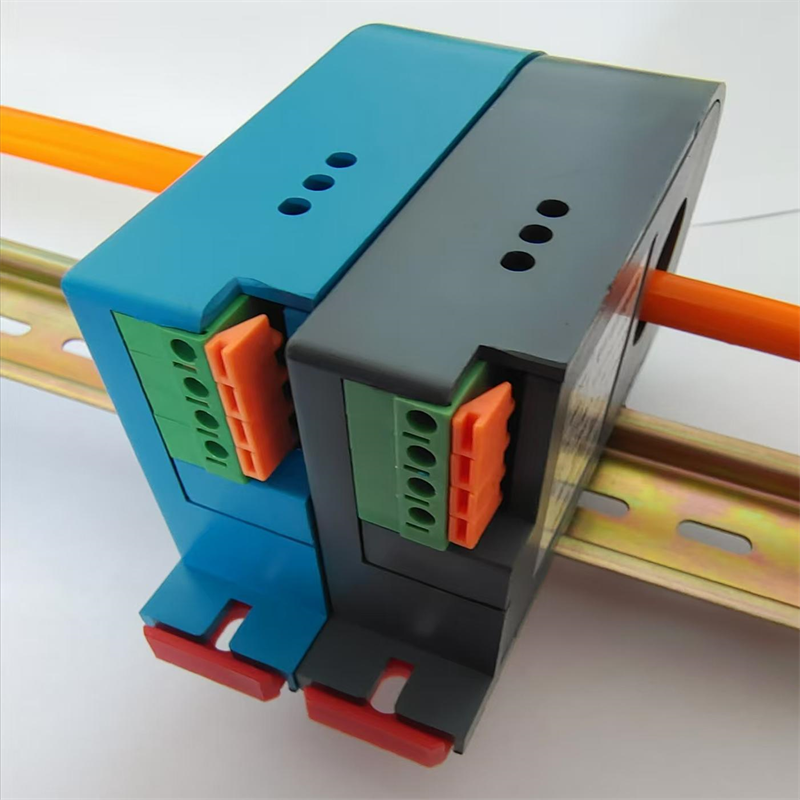Xinkaichen perforated current transmitter, output 4-20mA, 10VRS485 current transmitter, input AC 0-30A to 0-5V.