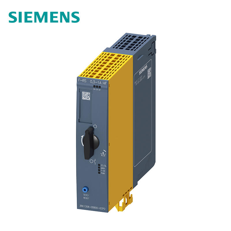 Siemens fail-safe reversing starter Electronic switch Electronic overload protection Max. 0.25kW/400V; 0.3A to 1A High performance Option: 3DI/LC module PROFIenergy; 3RK13080DB000CP0