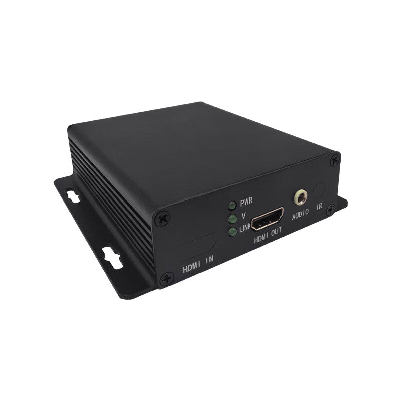 Chuangji Interconnect HDMI Video Optical Transceiver (Single-direction) + Same-direction Audio + KVM (Mouse & Keyboard) High Definition 1080P (One Pair) BH-OH-01K