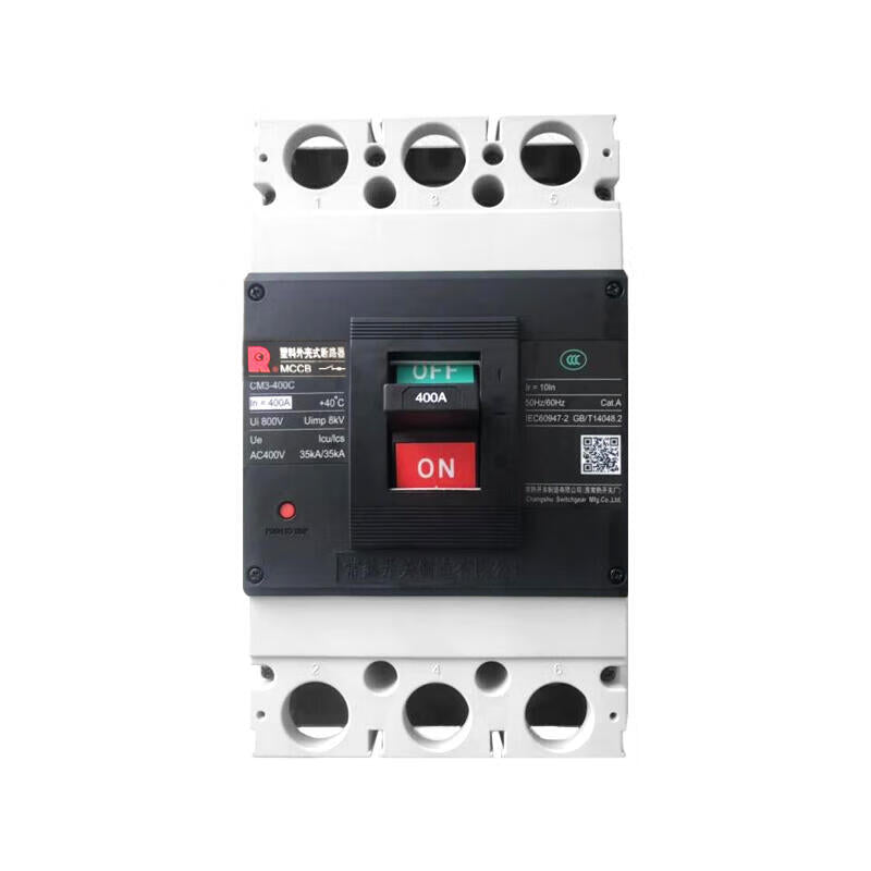 Changshu CM3-400C/3300 315A Circuit Breaker 35kA 3 Poles